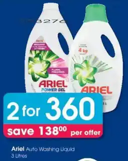 Clicks Ariel Auto Washing Liquid offer