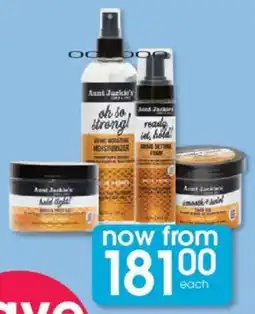 Clicks Aunt Jackie's Biotin & Honey Protective Styling Haircare Products offer
