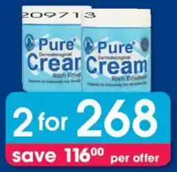 Clicks Pure Cream offer