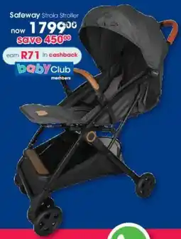 Clicks Safeway Strola Stroller offer