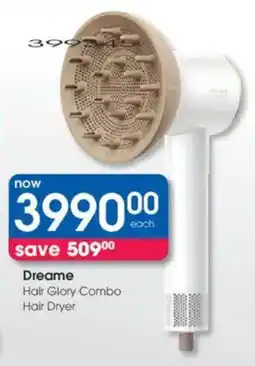 Clicks Dreame Hair Glory Combo Hair Dryer offer