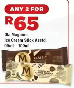 OK Express Ola Magnum Ice Cream Stick offer