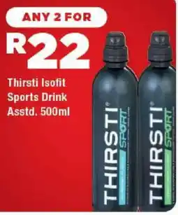 OK Express Thirsti Isofit Sports Drink offer