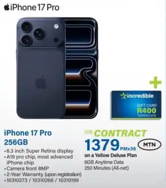 IPhone 17 Pro 256GB
