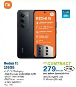 Incredible Connection Redmi 15 256GB offer