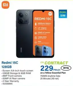 Incredible Connection Redmi 15C 128GB offer