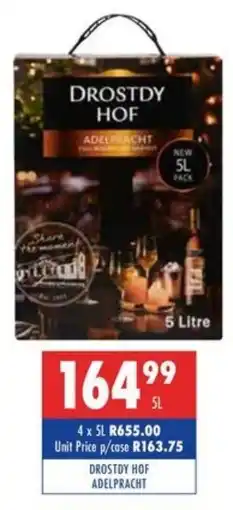 Ultra Liquors Drostdy hof adelpracht offer