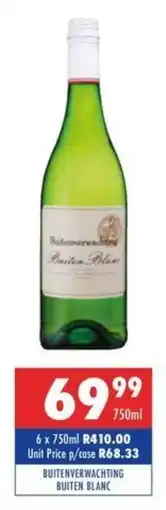 Ultra Liquors Buitenverwachting buiten blanc offer
