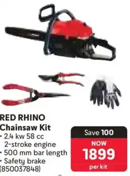 Makro Red Rhino Chainsaw Kit offer