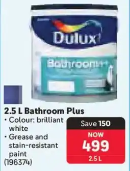 Makro Dulux Bathroom Plus offer