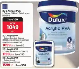Makro Dulux Acrylic PVA offer