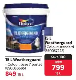 Makro Dulux Weatherguard offer