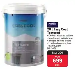 Makro Promac Easy Coat Textured offer