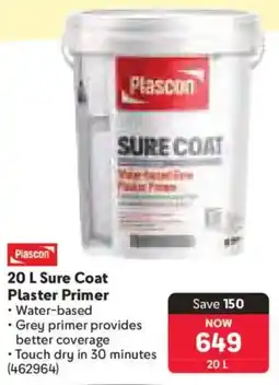 Makro Plascon Sure Coat Plaster Primer offer