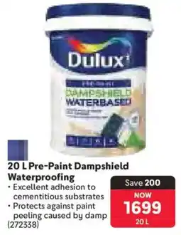 Makro Dulux Pre-Paint Dampshield Waterproofing offer