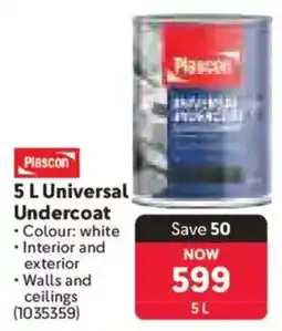 Makro Plascon Universal Undercoat offer