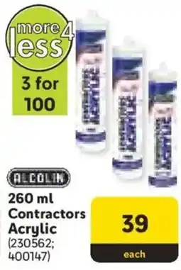 Makro Alcolin Contractors Acrylic offer