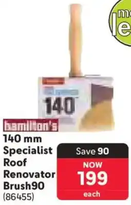 Makro Hamilton's Specialist Roof Renovator Brush90 offer
