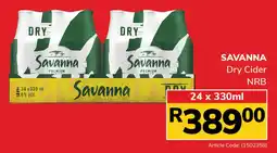 Jumbo Savanna Dry Cider NRB offer