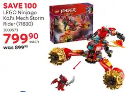 ToysRUs LEGO Ninjago Kai's Mech Storm Rider offer