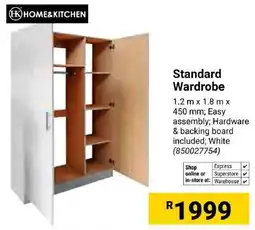 Builders Trade Depot Home&Kitchen Standard Wardrobe offer