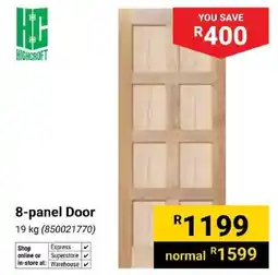 Builders Trade Depot HighCroft 8-panel Door offer