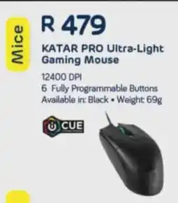 Computer Mania Corsair KATAR PRO Ultra-Light Gaming Mouse offer