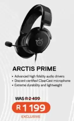Computer Mania Steelseries arctis prime offer