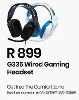 Computer Mania Logitech G335 Wired Gaming Headset offer