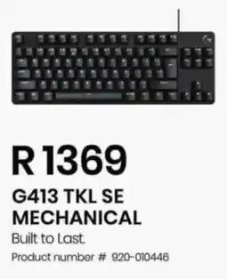 Computer Mania Logitech G413 TKL SE Mechanical offer