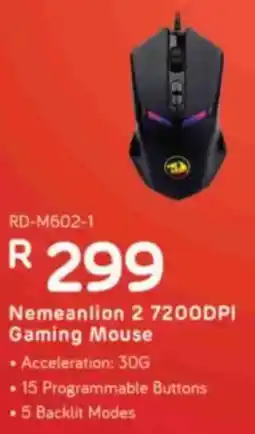 Computer Mania Redragon Nemeanlion 2 7200DPI Gaming Mouse offer