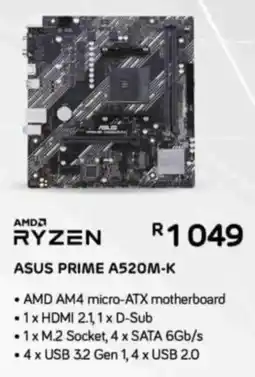 Computer Mania ASUS Prime A520M-K offer
