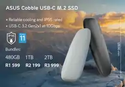 Computer Mania ASUS Cobble USB-C M.2 SSD offer