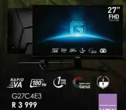 Computer Mania Msi G27C4E3 offer