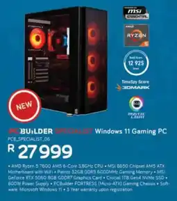 Computer Mania PCBuilder Specialist 06 Windows 11 Gaming PC offer