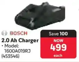 Makro Bosch 2.0 Ah Charger offer