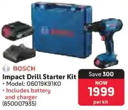 Makro Bosch Impact Drill Starter Kit offer
