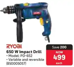 Makro Ryobi 650 W Impact Drill offer