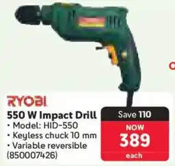 Makro Ryobi 550 W Impact Drill offer