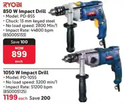 Makro Ryobi 850 W Impact Drill offer