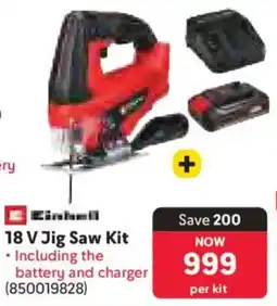 Makro Einhell 18 V Jig Saw Kit offer