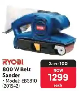 Makro Ryobi 800 W Belt Sander offer