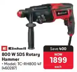 Makro Einhell 800 W SDS Rotary Hammer offer