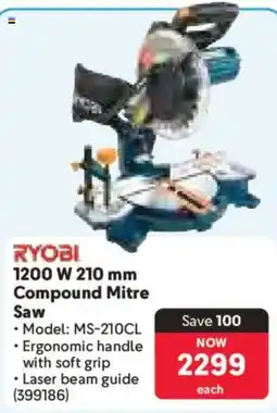 Makro Ryobi 1200W Compound Mitre Saw offer