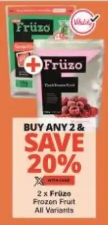 Checkers Früzo Frozen Fruit All Variants offer