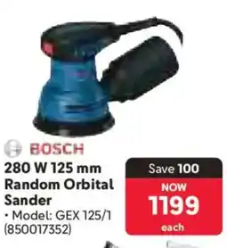 Makro Bosch 280 W Random Orbital Sander offer