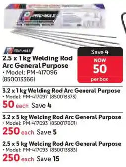 Makro Promax Welding Rod Arc General Purpose offer
