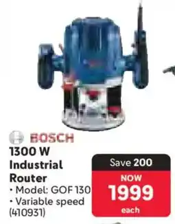 Makro Bosch 1300W Industrial Router offer
