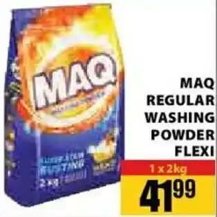 Jumbo MAQ Regular Washing Powder Flexi 1x2kg offer