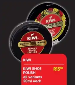 Shoprite KIWI SHOE POLISH offer